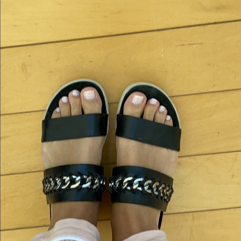 Karl lagerfeld chain Sandal